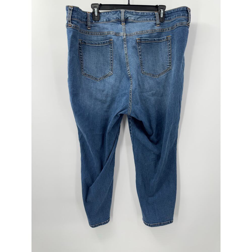 Disney Mickey Mouse Medium Wash Boyfriend Jean with Patches‎ Women's Size 24 - Picture 4 of 7